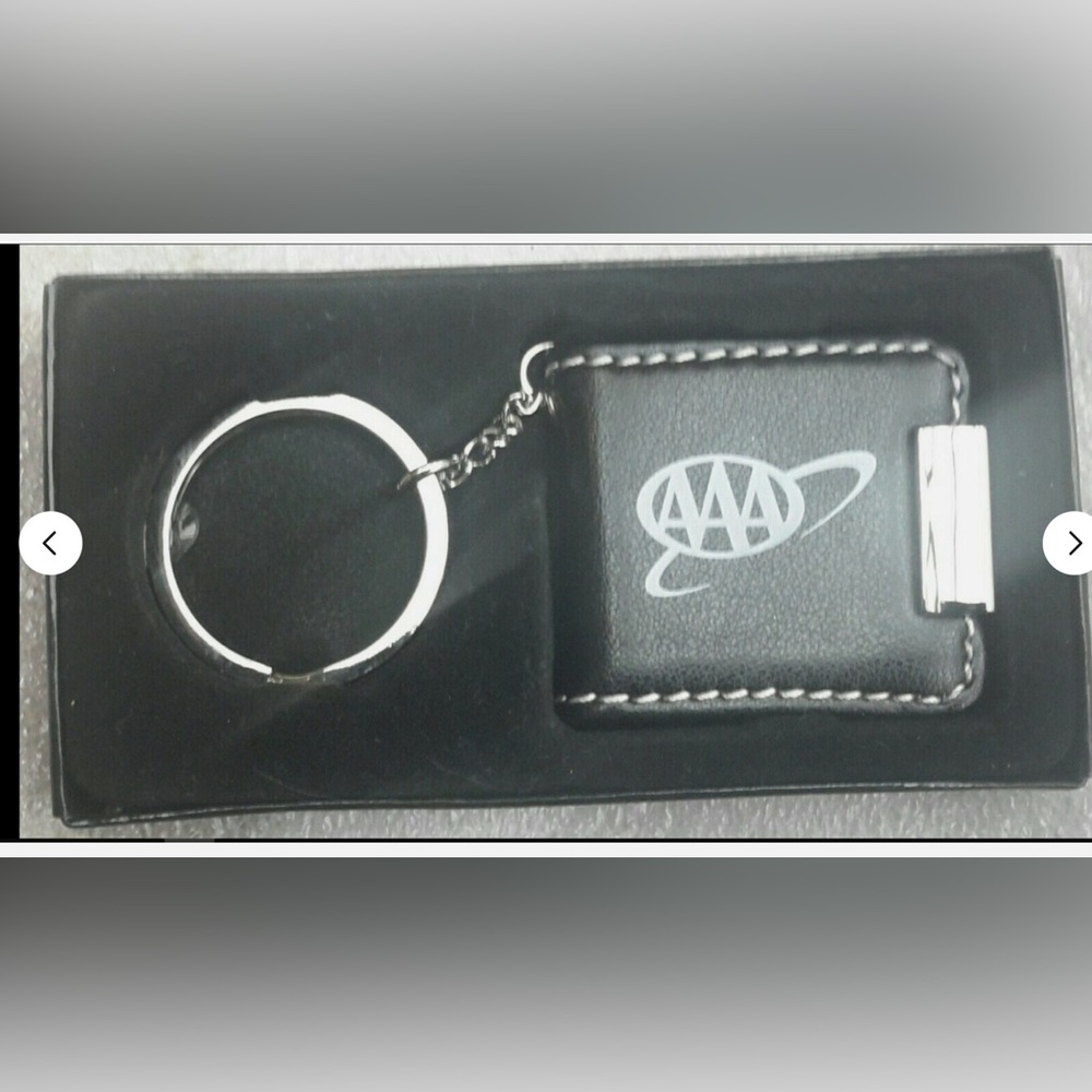 AAA Auto Club KEY RING with PICTURE HOLDER